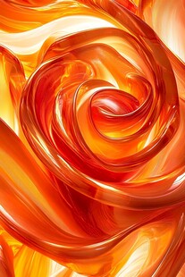 金色漩涡抽象素材
