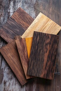 多种颜色木板木材