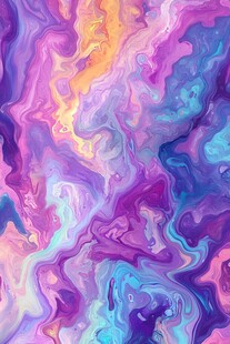 流光意境彩色渲染图案