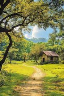 唯美乡间景色