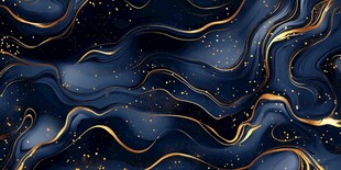 金色抽象流体纹理背景