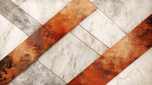 广告背景色块拼花