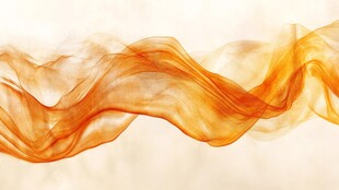 橙红色线条丝滑背景