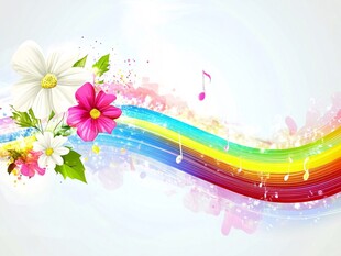 五彩唯美绚丽素材