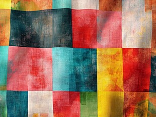 拼色布纹背景帆布