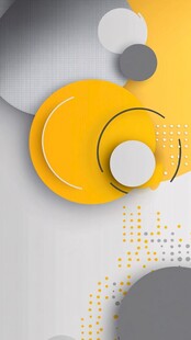 简洁大气拼色曲线纹理