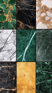 金色网格线条大理石纹