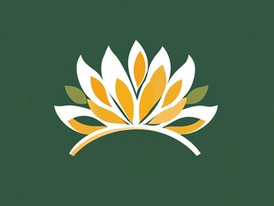 莲花logo设计