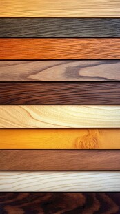 多种颜色木板木材