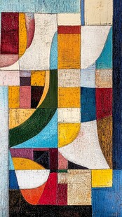 变异色块装饰画