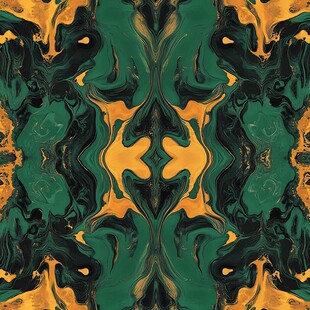 液态流体花纹抽象图案