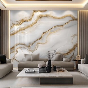 轻奢大理石背景墙