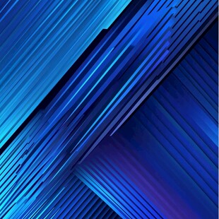 线条喜庆条纹蓝色渐变