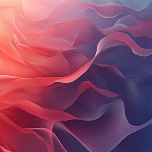 酒红蓝棕黄色抽象渐变