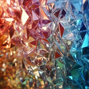 水晶片背景底纹