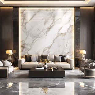 岩板客厅场景素材