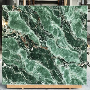 绿色金纹大理石