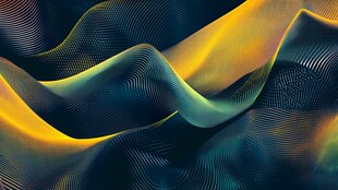 幻彩流体抽象线条背景