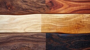 多种颜色木板木材