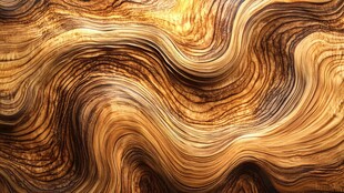 抽象波纹褐色大理石