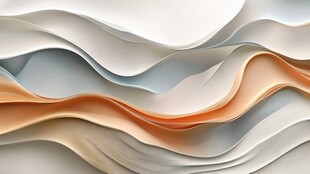 简洁大气拼色曲线纹理