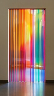 彩色渐变玻璃