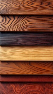 多种颜色木板木材