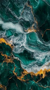 高清绿蓝大理石纹石材