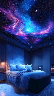 酒店星云装饰画