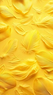 立体银杏叶背景