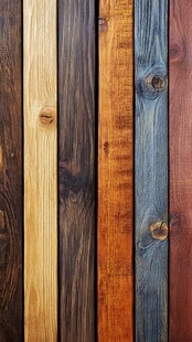 多种颜色木板木材