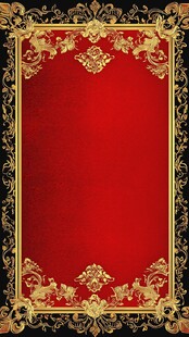 红金色欧式背景