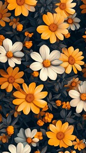 立体质感花卉