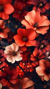 3d立体花壁纸