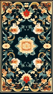 豪华至尊大气富贵图案