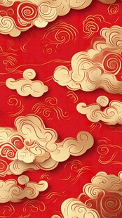 宋代云图高端云纹装饰