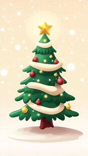 圣诞树插画