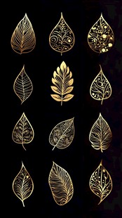黑金树叶