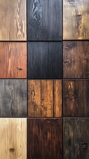 多种颜色木板木材