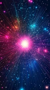 科技光线汇聚背景