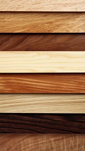 多种颜色木板木材