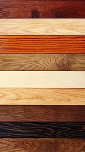 多种颜色木板木材