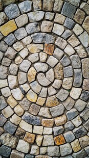拼花石块背景素材