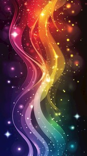 色彩斑斓梦幻灯光