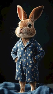 酷帅霸气兔形象