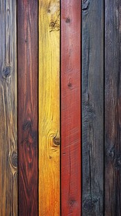 多种颜色木板木材