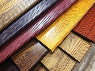 多种颜色木板木材