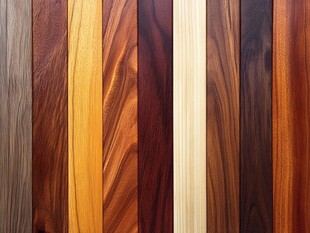 多种颜色木板木材