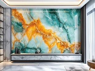 轻奢大理石背景墙