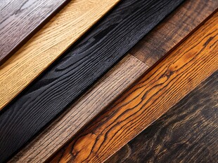 多种颜色木板木材